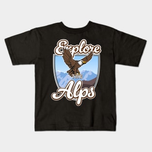 Explore the Alps Kids T-Shirt